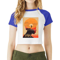 Woman King Raglan Crop Top | Artistshot