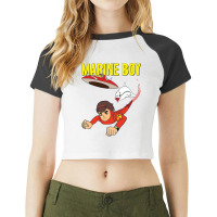 Marine Boy Classic Raglan Crop Top | Artistshot