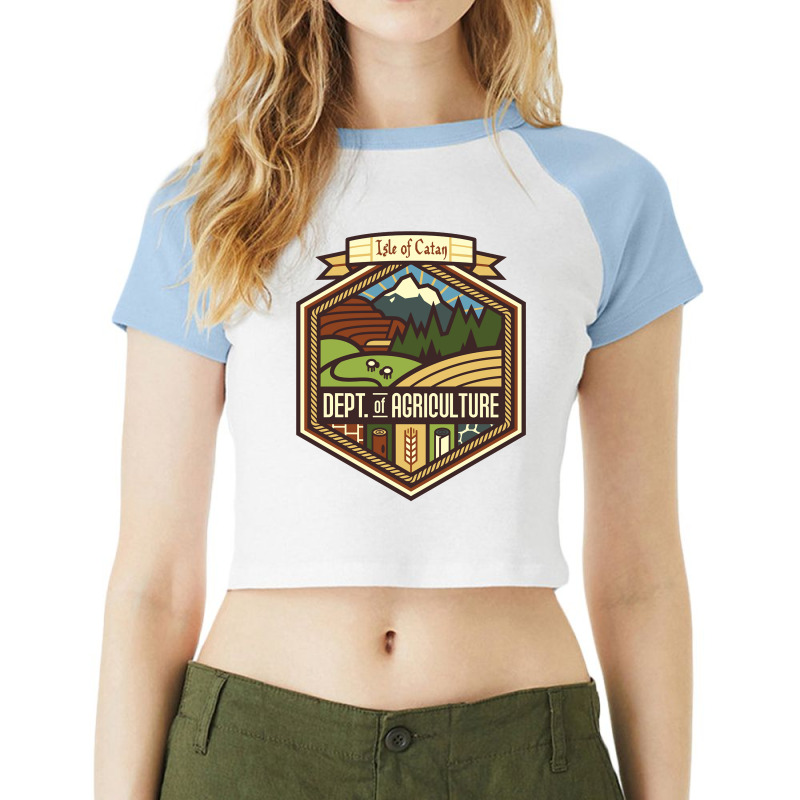 Settlements Welcome Classic Raglan Crop Top by TauwannaJessup | Artistshot