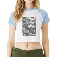 Taxi Driver,  The Taxi Driver, Taxi Driver Art, Taxi Driver Vintage, T Raglan Crop Top | Artistshot