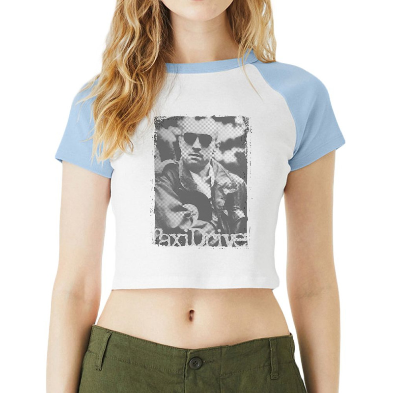 Taxi Driver,  The Taxi Driver, Taxi Driver Art, Taxi Driver Vintage, T Raglan Crop Top by cm-arts | Artistshot