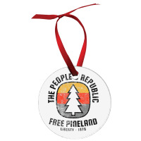 American Marauder Free Pineland Camping Badge 3 Ornament | Artistshot