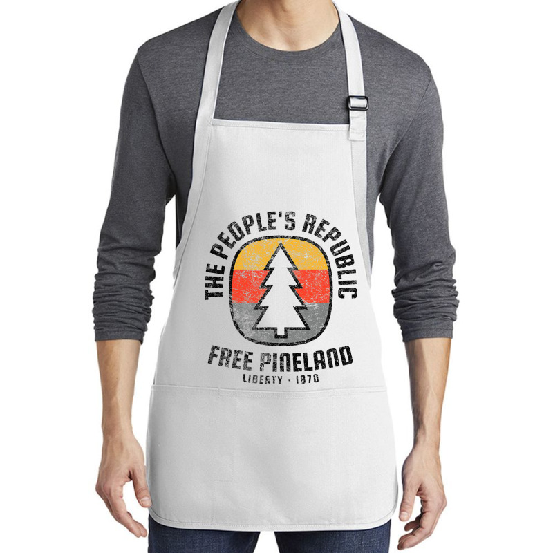 American Marauder Free Pineland Camping Badge 3 Medium-length Apron | Artistshot