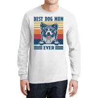 Best Akita Mom Ever Funny Dog Mom Mothers Day Gift Long Sleeve Shirts | Artistshot