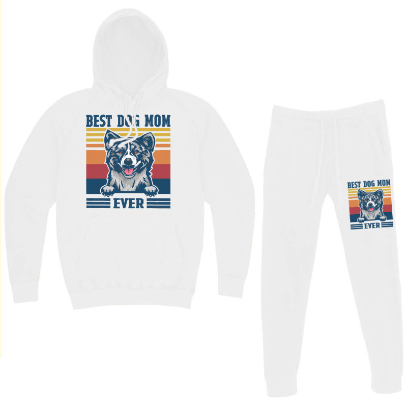 Best Akita Mom Ever Funny Dog Mom Mothers Day Gift Hoodie & Jogger Set | Artistshot