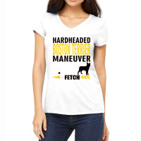 Boston Terrier Funny Dog Owners K9 Puppy Hardheade Women's V-neck T-shirt | Artistshot