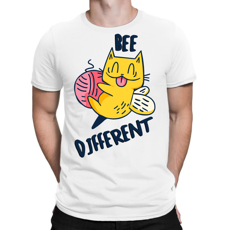 Beeekeepers Bee Different Saying Cats Beekeeping C T-shirt | Artistshot