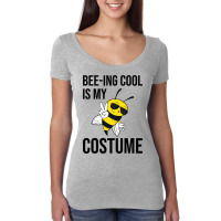 Beeing Cool Is My Costume Bee Beekeeping Halloween Women's Triblend Scoop T-shirt | Artistshot