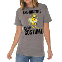 Beeing Cute Is My Costume Bee Beekeeping Halloween Vintage T-shirt | Artistshot