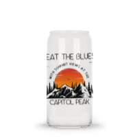 Capitol Peak Hiking And Mountain Climbing Trails Glass Tumbler | Artistshot