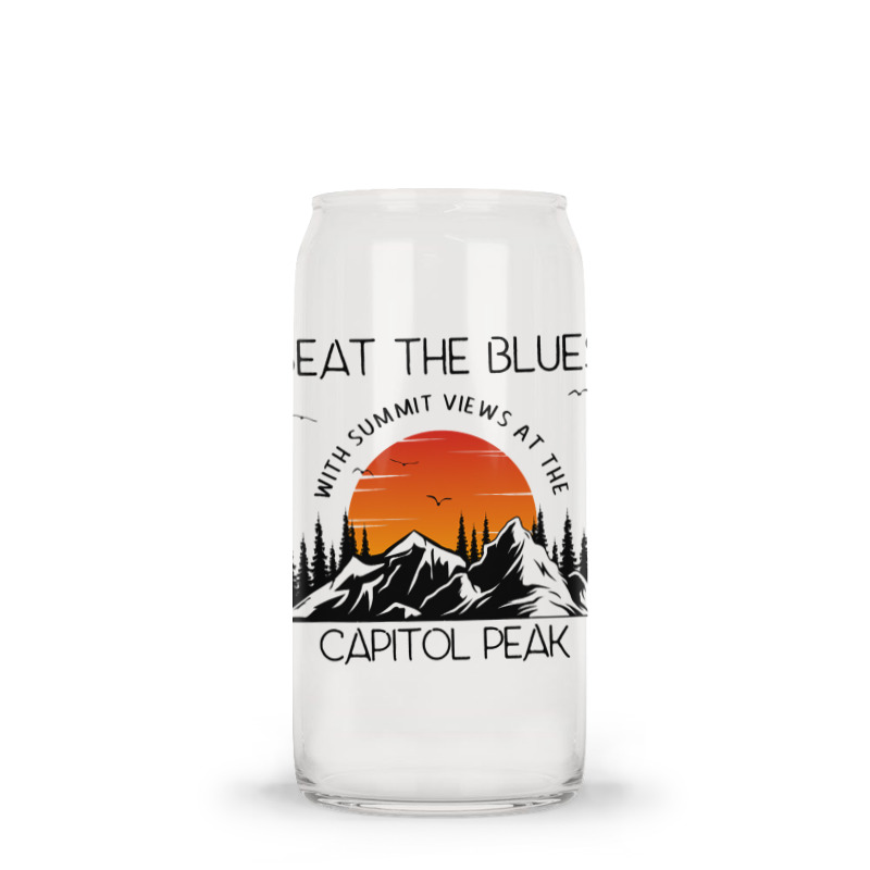 Capitol Peak Hiking And Mountain Climbing Trails Glass Tumbler | Artistshot