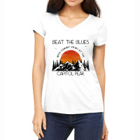 Capitol Peak Hiking And Mountain Climbing Trails Women's V-neck T-shirt | Artistshot