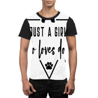 Bichon Frise Just A Girl Who Loves Dogs Mom Paw Pr Graphic T-shirt | Artistshot