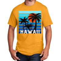 Aloha Hawaiian Spring Summer Tropical Beach Vacati Basic T-shirt | Artistshot