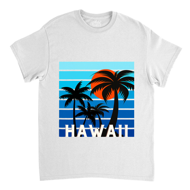 Aloha Hawaiian Spring Summer Tropical Beach Vacati Classic T-shirt by VailNatale | Artistshot