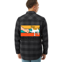 Best Jack Russel Dad Ever Father Of Jack Russell T Flannel Shirt | Artistshot