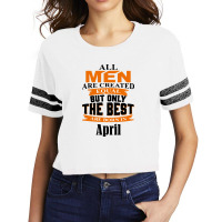 All Men Are Created (april) B Scorecard Crop Tee | Artistshot