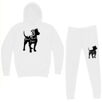 Barn Hunt Pittie Pitbull Dog Silhouette Nose Work Hoodie & Jogger Set | Artistshot