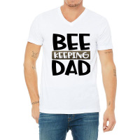 Beekeeping Dad Fun Honeybee Beekeeper 3 V-neck Tee | Artistshot