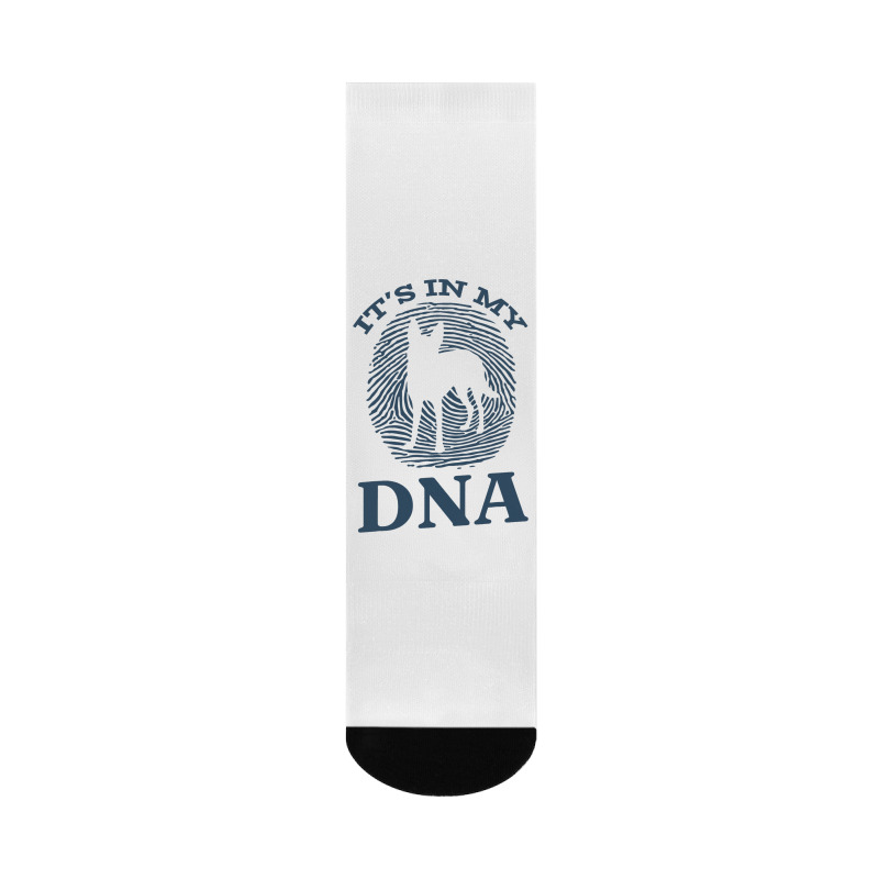 Carolina Dog Dna I Dog Fingerprint I Carolina Dog  Crew Socks | Artistshot