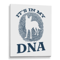 Carolina Dog Dna I Dog Fingerprint I Carolina Dog  Metal Print Vertical | Artistshot