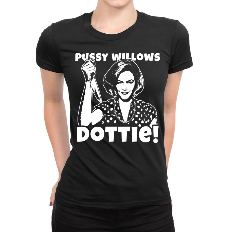 Pussy Willows, Dottie Ladies Fitted T-Shirt by MOMOINK | Artistshot