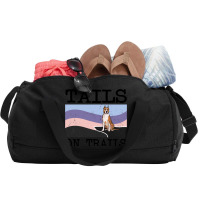 American Staffordshire Terrier Tails On Trails Fun Duffel Bag | Artistshot