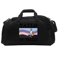 American Staffordshire Terrier Tails On Trails Fun Active Duffel | Artistshot