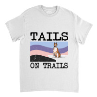 American Staffordshire Terrier Tails On Trails Fun Classic T-shirt | Artistshot