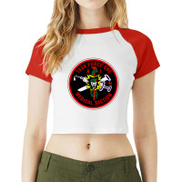 Vietnam War Macvsog Task Force 1 Medical Section Premium T Shirt Raglan Crop Top | Artistshot