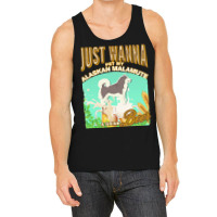 Alaskan Malamute T  Shirt Dog Owner, Just Wanna Pet My Alaskan Malamut Tank Top | Artistshot