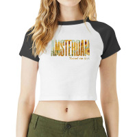 Amsterdam Van Gogh Sunflowers Vincent Van Gogh Sunflower T Shirt Raglan Crop Top | Artistshot