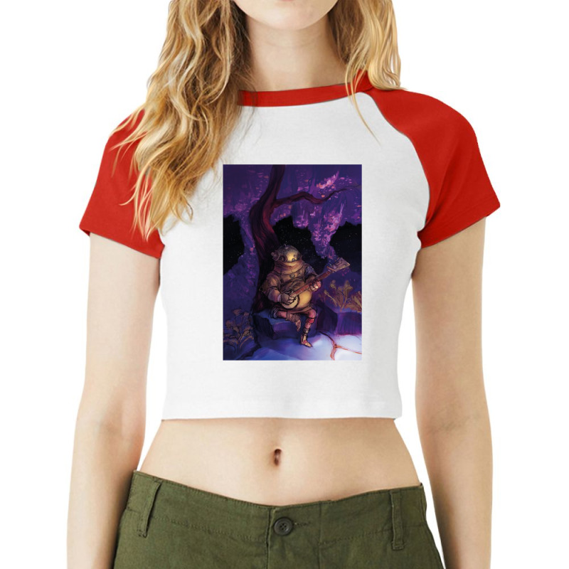 Outer Wilds Outer Wilds Outer Wilds Outer Wilds Outer Wilds Outer Wild Raglan Crop Top by BERNARDMATTHEWS | Artistshot