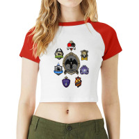 Nine Companions Raglan Crop Top | Artistshot