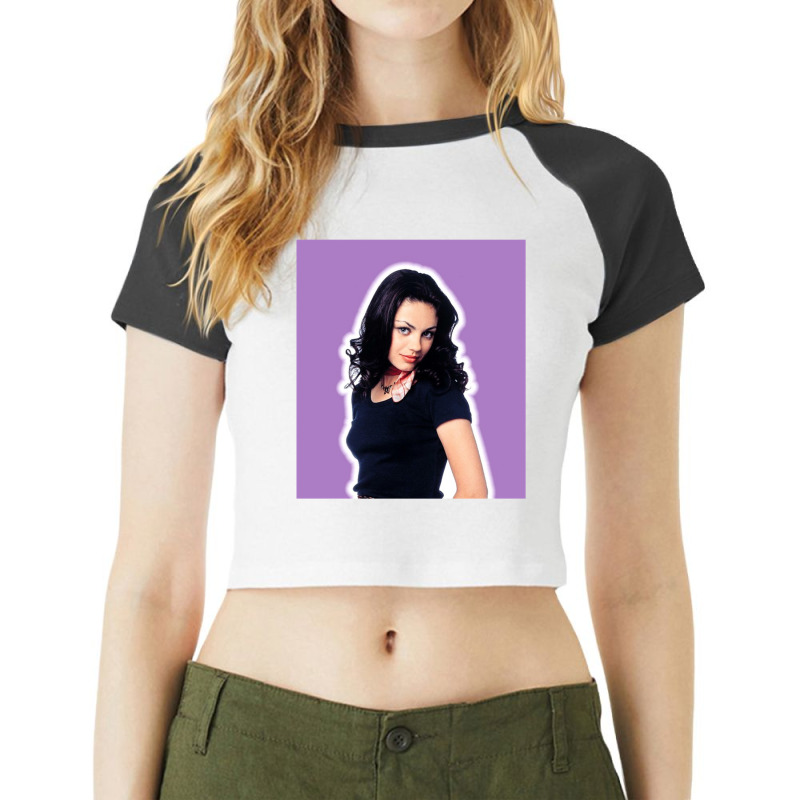 Jackie Burkhart Raglan Crop Top by cm-arts | Artistshot