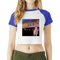 Xanadu - Nine Sisters Album- Olivia Newton-john Raglan Crop Top | Artistshot