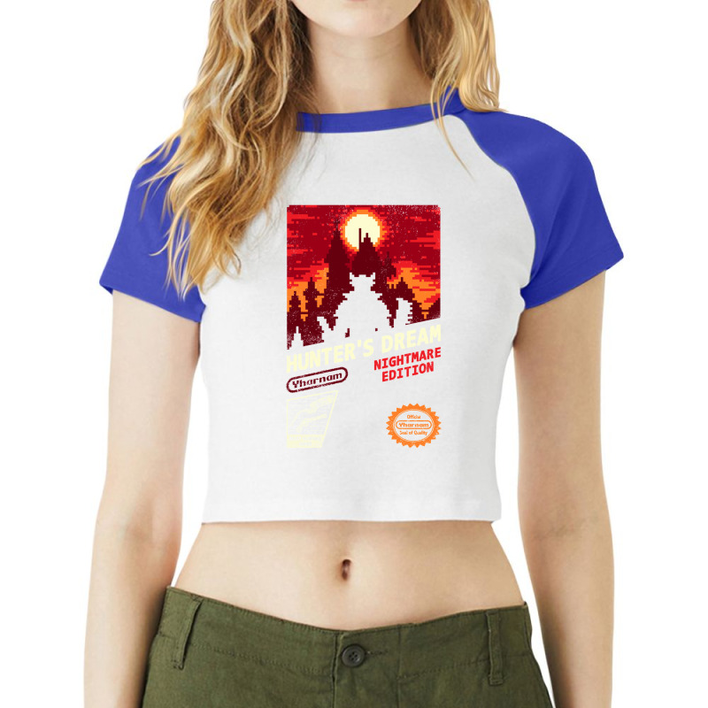 Hunter S Dream Raglan Crop Top by BERNARDMATTHEWS | Artistshot