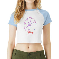 Mod. 7 The Warriors New York Bronx Coney Island Wonder Wheel Raglan Crop Top | Artistshot