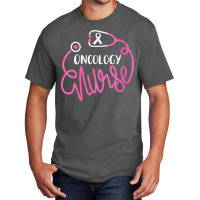 Womens Oncology Nurse Rn   Cancer Awareness Oncologist Nursing V Neck Basic T-shirt | Artistshot