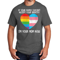 Womens Pride Month Ally If Your Family Doesn't Accept Your Identity V Basic T-shirt | Artistshot