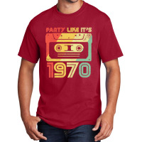 Party Like It's 1970 Retro 70s Party Outfit Costume Tee T Shirt Basic T-shirt | Artistshot