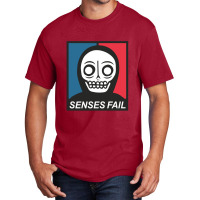 Senses Fail Basic T-shirt | Artistshot