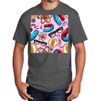 Physics Seamless Pattern Basic T-shirt | Artistshot