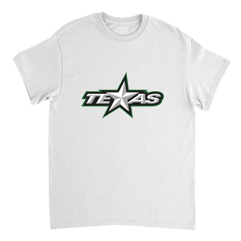 Texas Stars_logo Classic T-shirt by CoolMerch | Artistshot