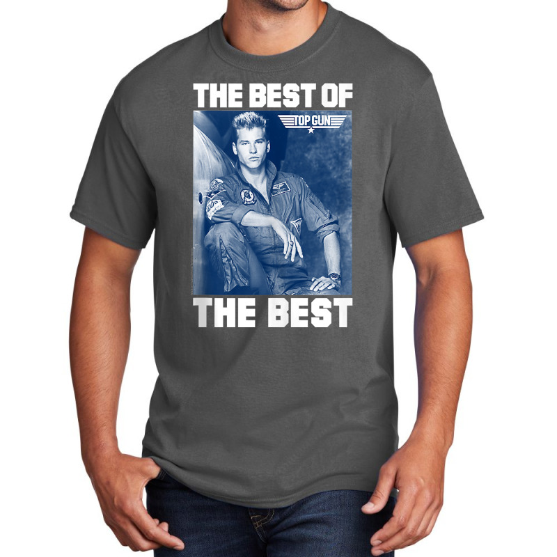 Top Gun The Best Of The Best Iceman Tank Top Basic T-shirt | Artistshot