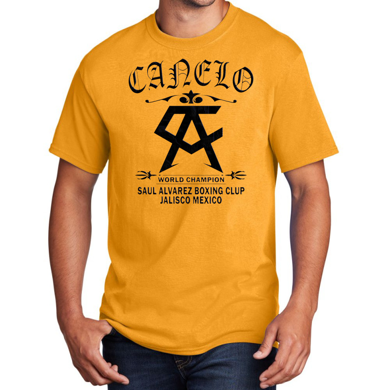 Canelo Alvarez Abstrac Basic T-shirt | Artistshot