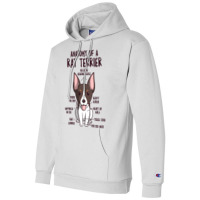 Anatomy Of A Rat Terrier Dog Owner Puppy Funny Cut Champion Hoodie | Artistshot