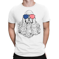 4th Of July American Cocker Spaniel Patriotic Usa  T-shirt | Artistshot