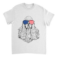 4th Of July American Cocker Spaniel Patriotic Usa  Classic T-shirt | Artistshot