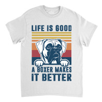 Boxer Dog Gifts For Men Women Boxer Dog Dad Mom Classic T-shirt | Artistshot